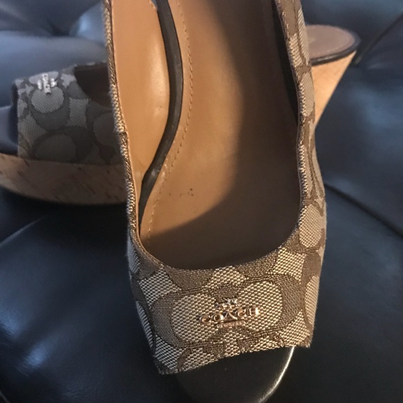 Coach Wedges - Picture 2 of 3